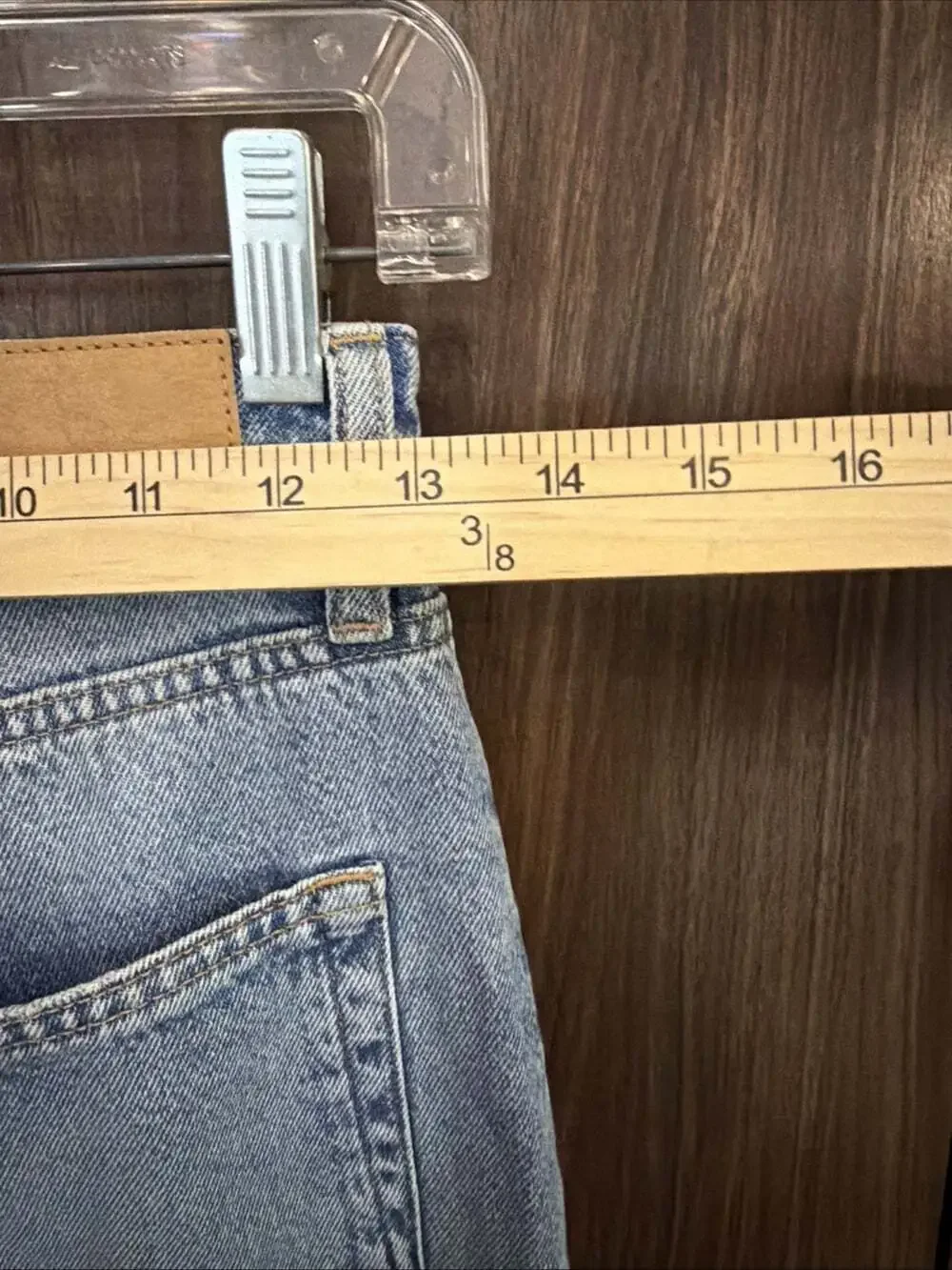 Moms Loose Wide Legs High Waist Jeans 2 W26”/L 26”